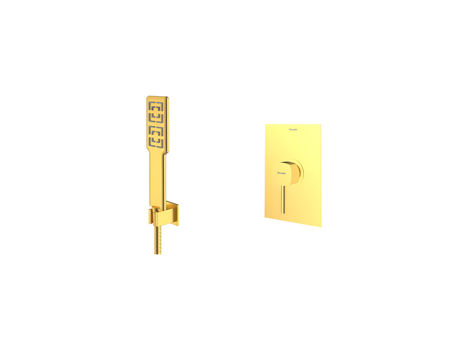 Romer Bathroom Concealed Matte gold Tip2