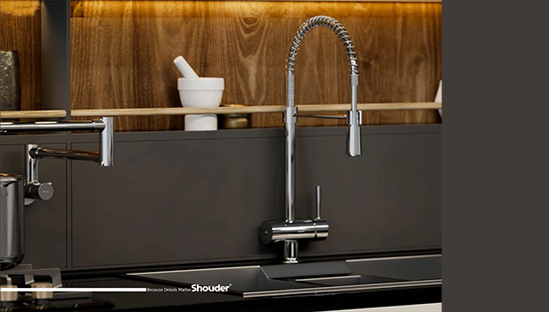 What are the differences between pull down and pull out kitchen faucets