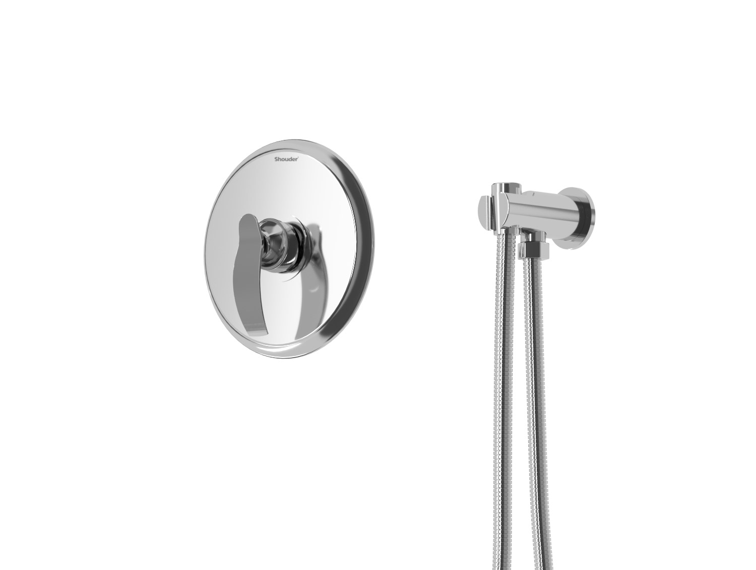 gloris concealed toilet chrome