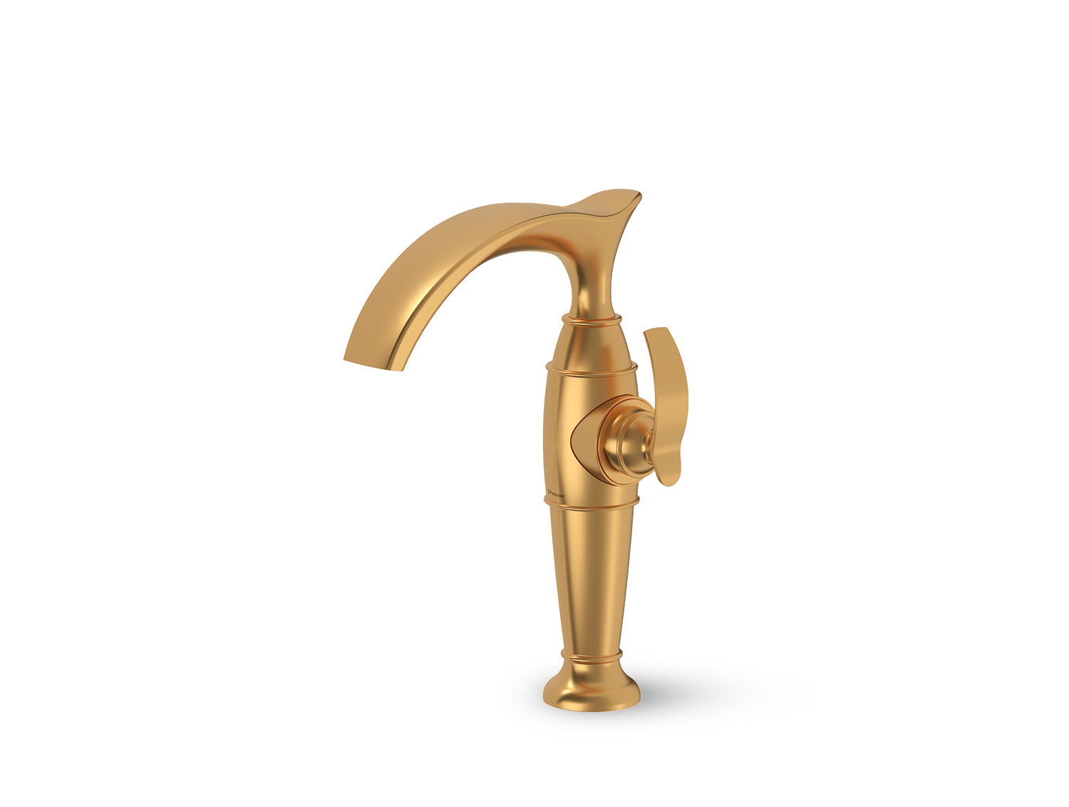 gloris Tall Basin Matte gold