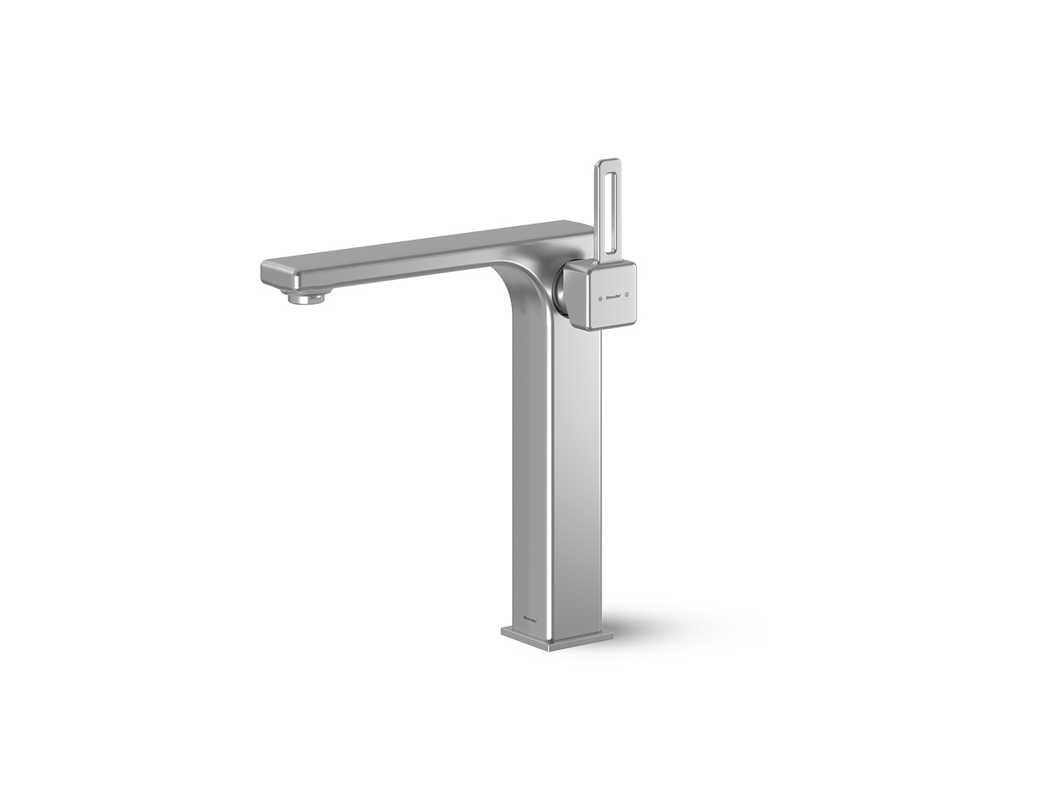 Michel Tall Basin Matte Chrome