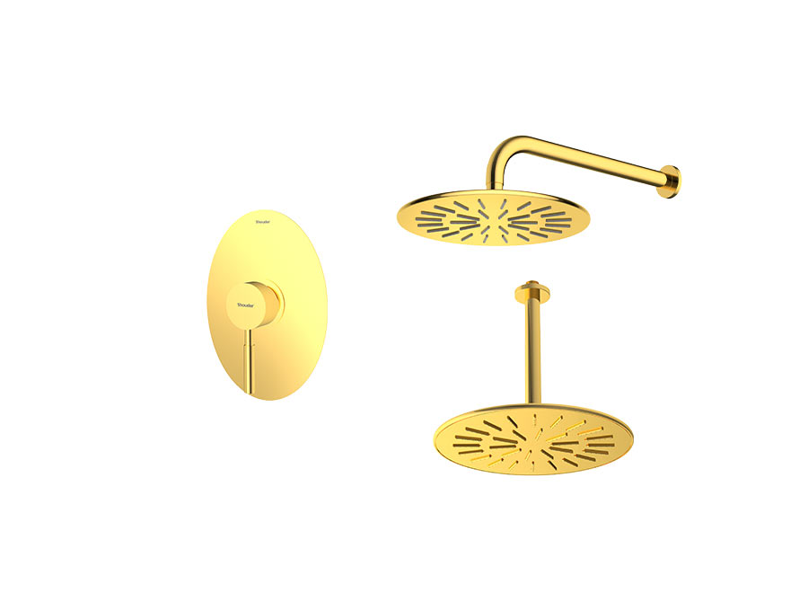 Rogen shower Concealed Gold Tip1