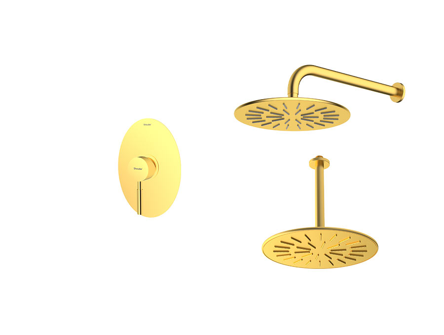 Rogen shower Concealed Matte gold Tip1