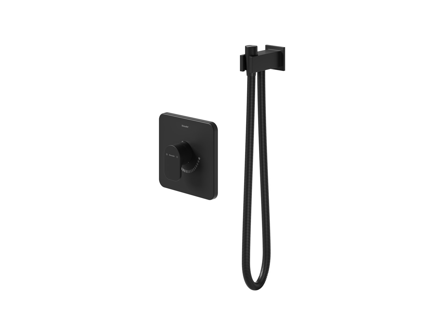 Tyne Toilet Concealed Black