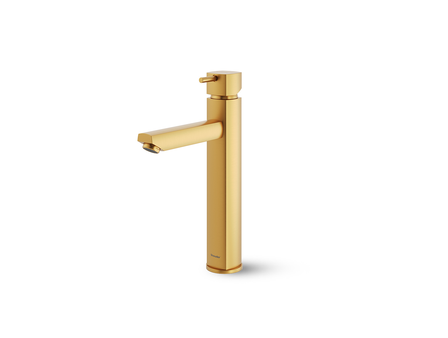 Unique Tall Basin Gold Matte