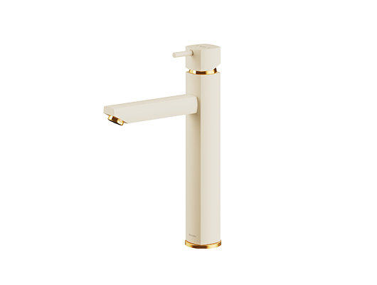 Unique Tall Basin Gold Ivory
