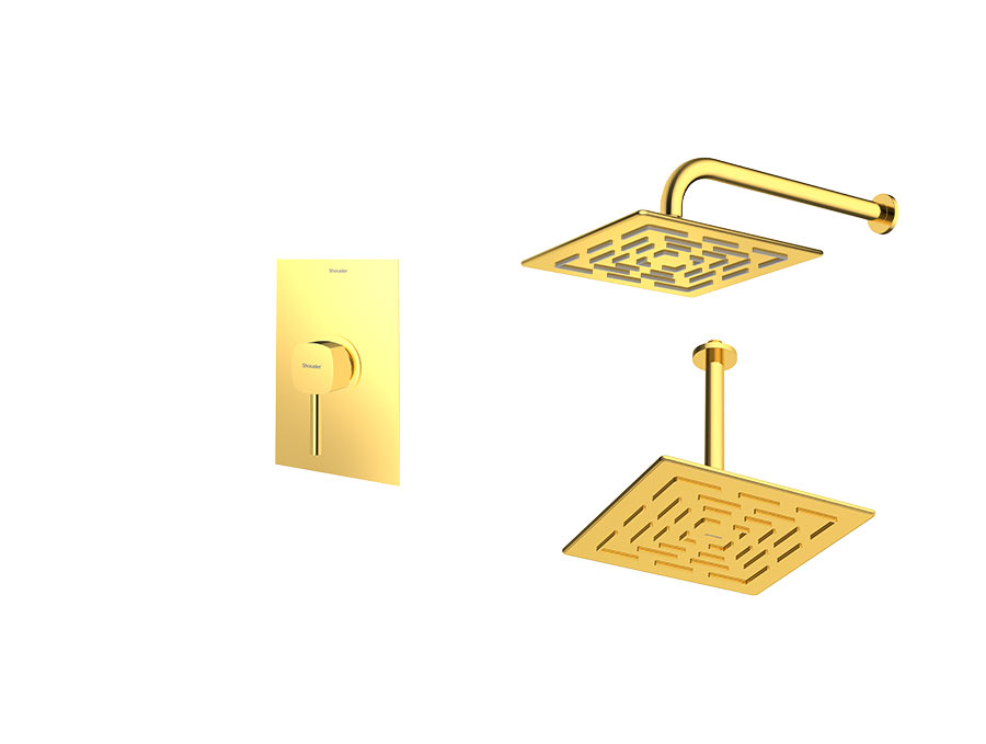 Romer Bathroom Concealed Gold Tip1-1
