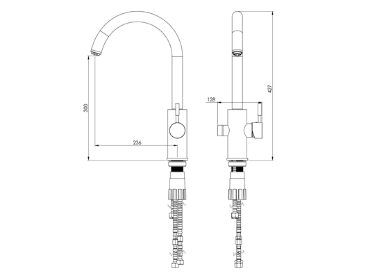 MonakoPlus Electronic  Kitchen Matte Chrome-2