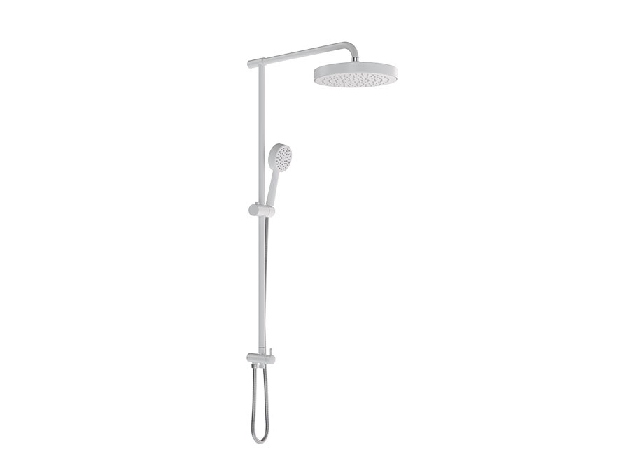 Bela Shower Head White Chrome-1