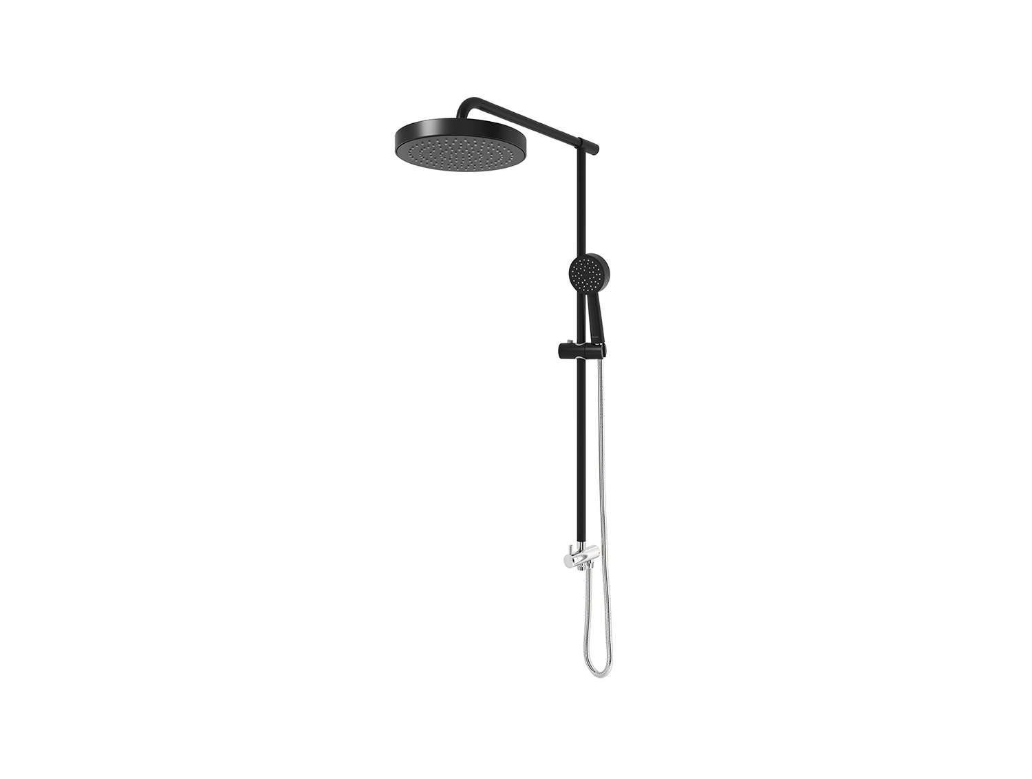 Bela Shower Head chrome black-1