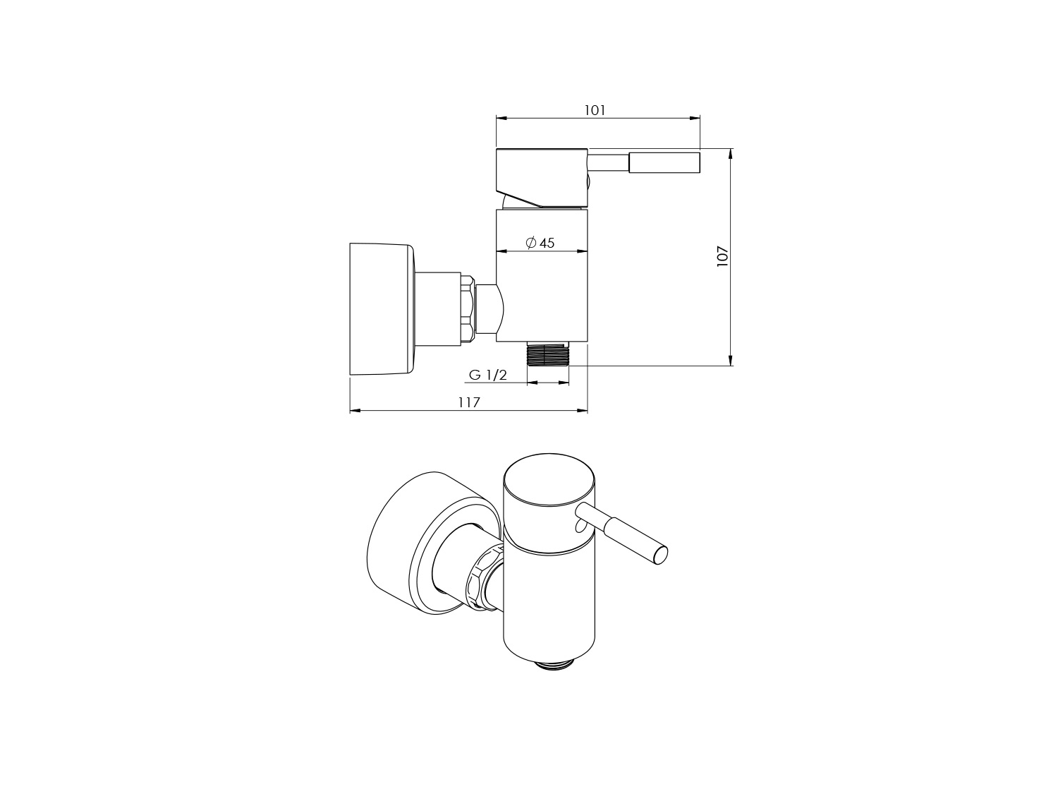 شیرتکی مارینو کروم-2
