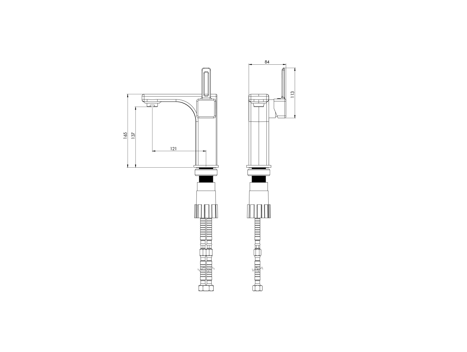 Michel Fixed Basin Chrome-2