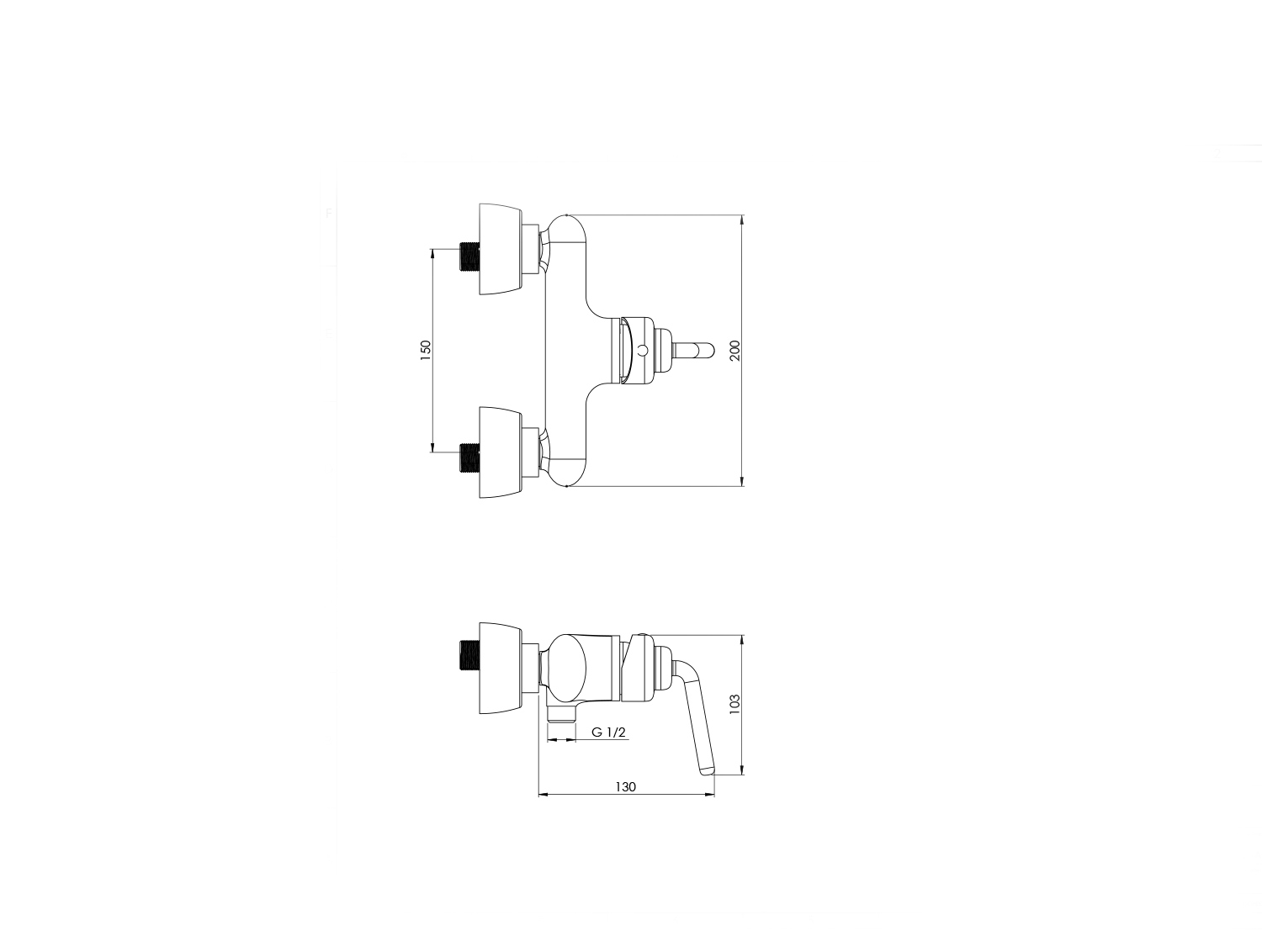 توالت مودیکا کروم-2