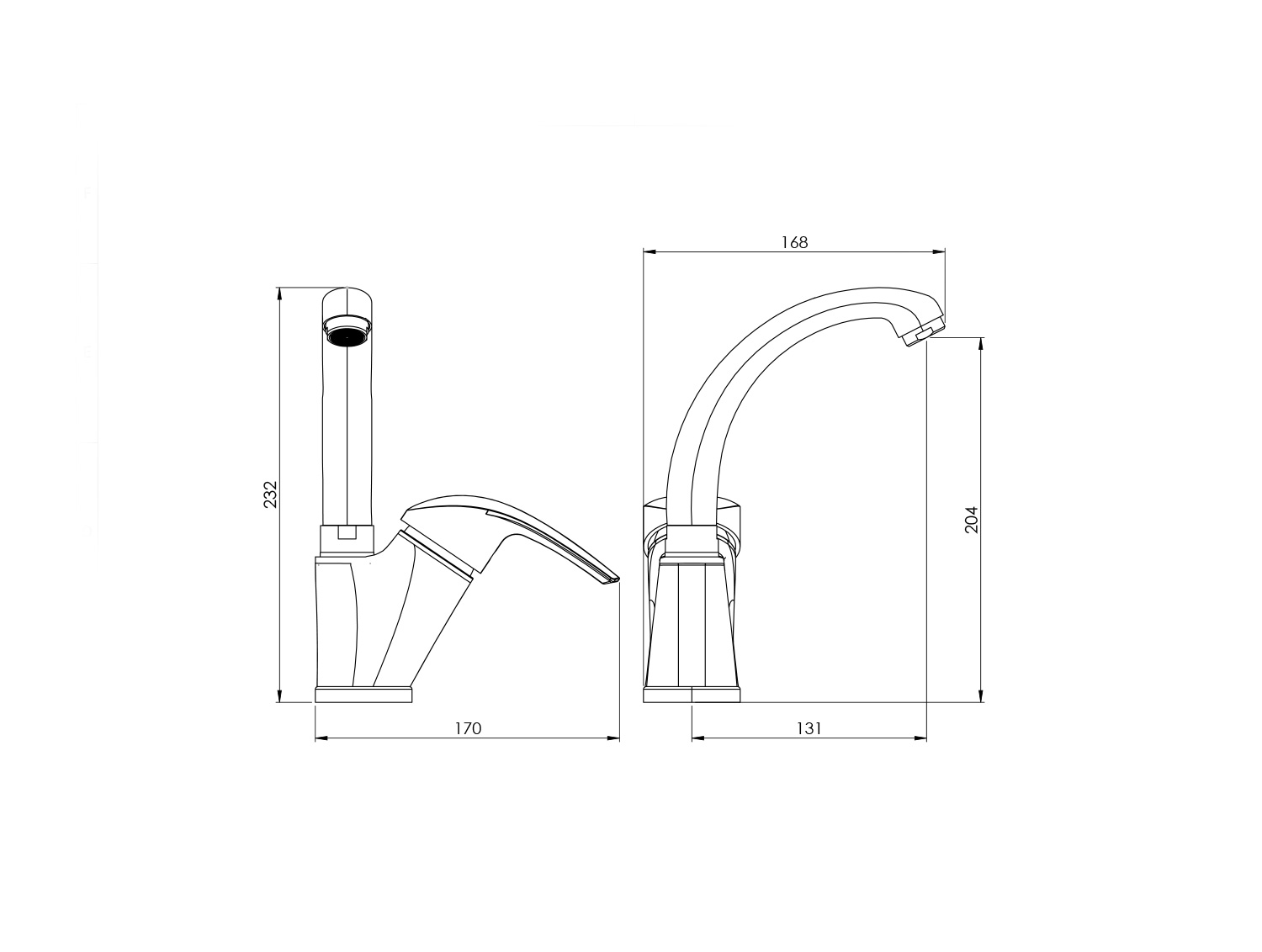 پاریس شیر روشویی زدرا کروم-2