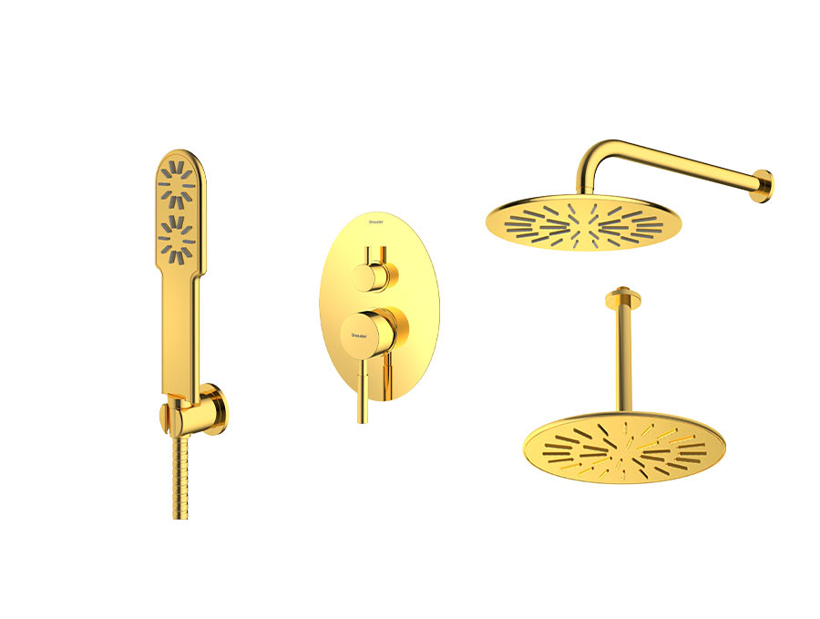 Rogen shower Concealed Gold Tip3-1