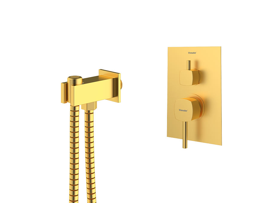 Romer Toilet Matte gold-2