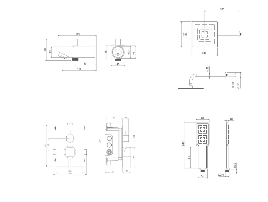 Romer Bathroom Concealed Tip4-2